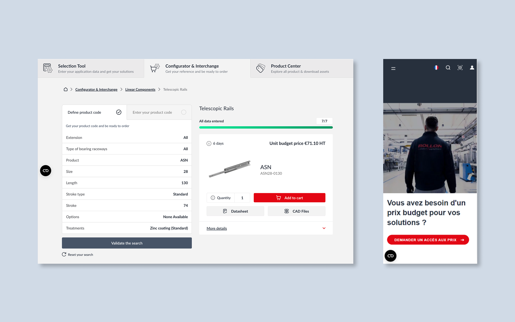 Rollon - Platform view